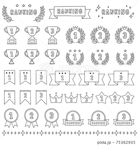 ランキング　手書き　セット 75362935