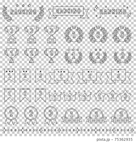 ランキング　手書き　セット 75362935