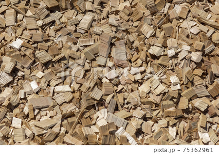 ウッドチップの背景素材 ウッドチップの背景素材 75362961