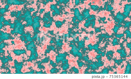 hot liquid bright rose and ocean color surface slow fall down abstract wall tile motion 75365144