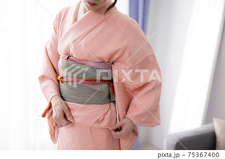 オンライン着付け 着物 オンライン着付け 着物 75367400