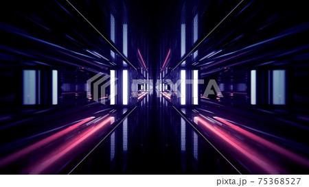 Abstract 3d illustration of luminous blocks and bricks Abstract 3d illustration of luminous blocks and bricks 75368527