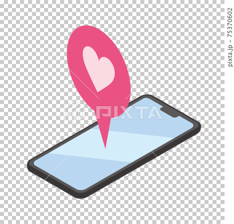 智能手機通知心 75370602