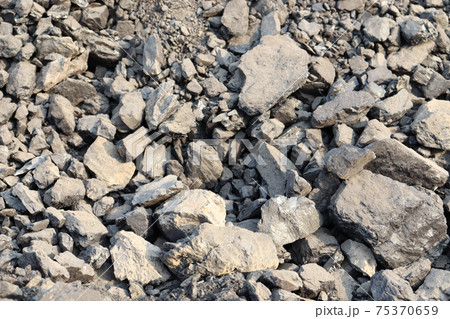 black colored coal stock 75370659