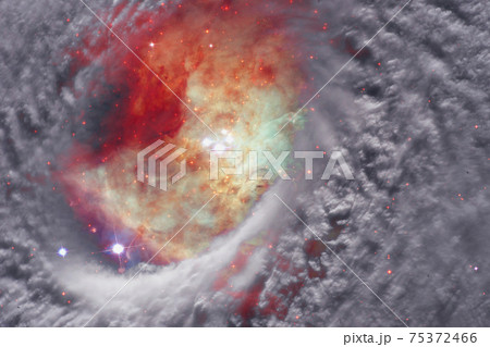 Endless universe. Elements of this image furnished by NASA. 75372466