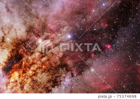 Beautiful galaxy. Elements of this image furnished by NASA 75374698