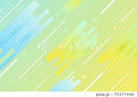 グラデーション 背景 黄色 水色のイラスト素材