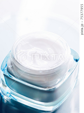 Skincare moisturiser cream in glass jar, luxury cosmetics and facial care product Skincare moisturiser cream in glass jar, luxury cosmetics and facial care product 75377955