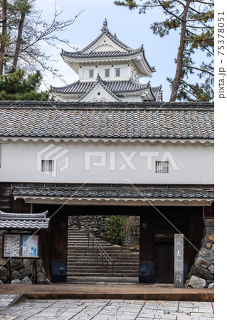 大垣城東門越しに天守を見る 大垣城東門越しに天守を見る 75378051