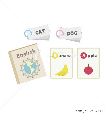 英語授業のイメージイラスト 75378138