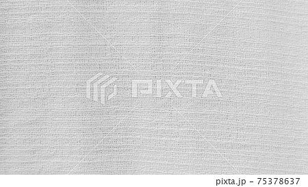 White textured fabric pattern background for design 75378637