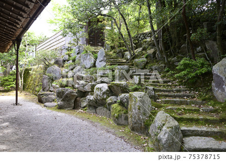 修学院離宮 中離宮の林丘寺表門としての中門 修学院離宮 中離宮の林丘寺表門としての中門 75378715
