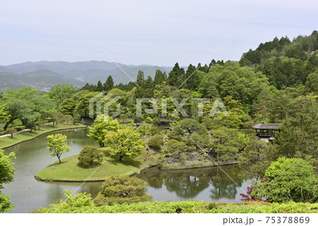 修学院離宮 上離宮 浴龍池 修学院離宮 上離宮 浴龍池 75378869