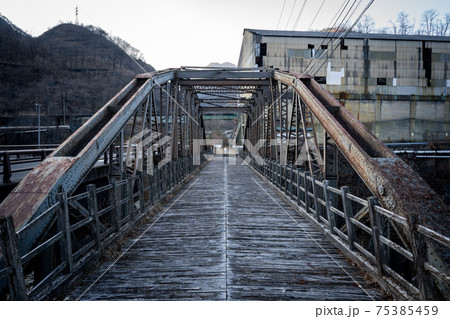 古河橋　足尾本山駅跡　栃木県日光市足尾 75385459