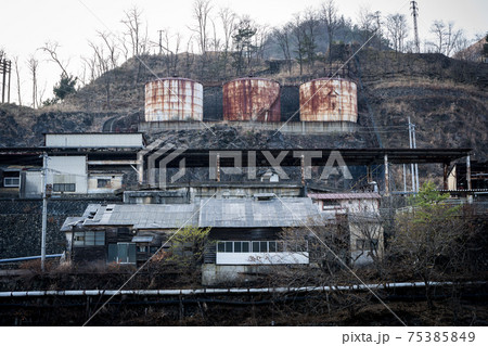 足尾本山駅跡 栃木県日光市足尾 足尾本山駅跡 栃木県日光市足尾 75385849