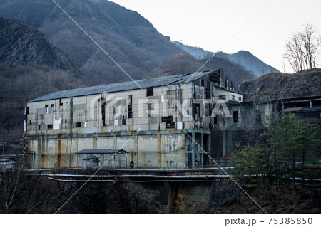 足尾本山駅跡 栃木県日光市足尾 足尾本山駅跡 栃木県日光市足尾 75385850