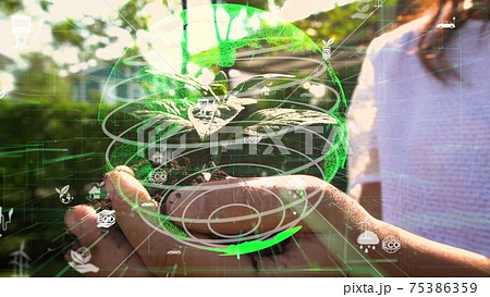Future environmental conservation and sustainable ESG modernizat Future environmental conservation and sustainable ESG modernizat 75386359