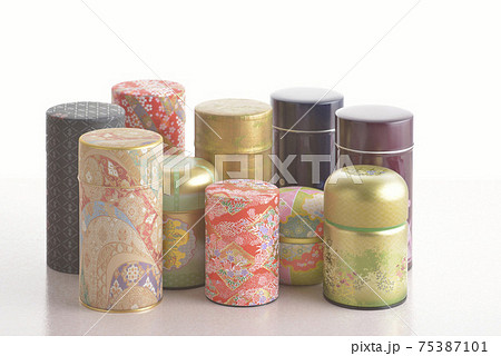 お茶缶 75387101