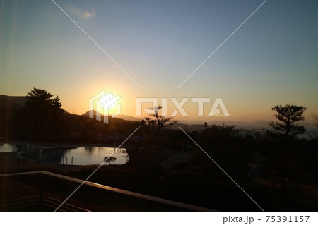 小豆島で撮った夕焼け 小豆島で撮った夕焼け 75391157