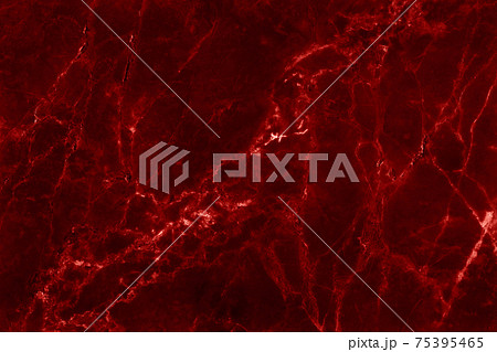 Metallic dark red marble effect texture background, counter top view of natural tiles stone floor in luxurious seamless glitter pattern. 75395465