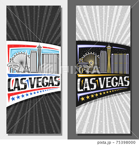 Vector vertical layouts for Las Vegas 75398000