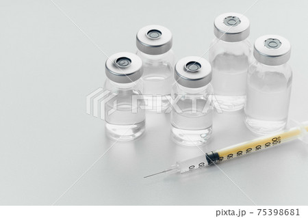syringe and medicine bottle syringe and medicine bottle 75398681