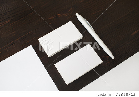 Photo of blank stationery Photo of blank stationery 75398713