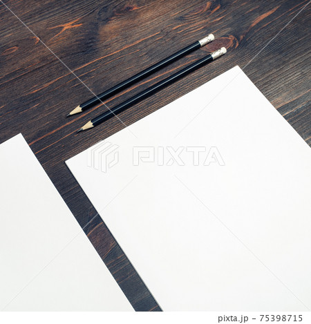 Paper and pencils Paper and pencils 75398715