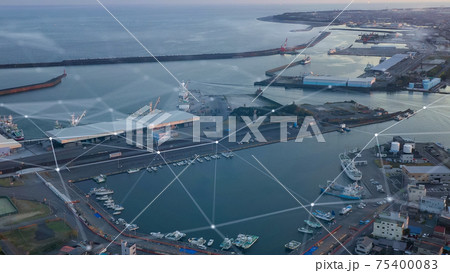 港湾とネットワーク　スマート漁業 75400083