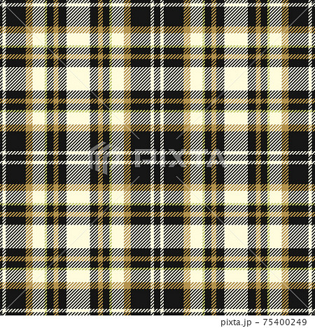 Scotland tartan seamless plaid texture with rhombuses and squares - Vector Scotland tartan seamless plaid texture with rhombuses and squares - Vector 75400249