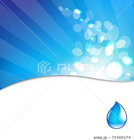 Water Drop Background 75400374