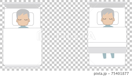 寝ている患者 75401877