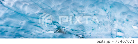 Beautiful View of the Ice Cave in the Alpines 75407071