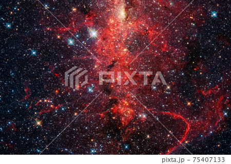 Cluster of stars. Nebula. Elements of this image furnished by NASA Cluster of stars. Nebula. Elements of this image furnished by NASA 75407133