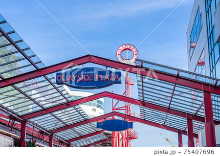 Lonsdale Quay Public Market Place. North Vancouver, Canada Lonsdale Quay Public Market Place. North Vancouver, Canada 75407696