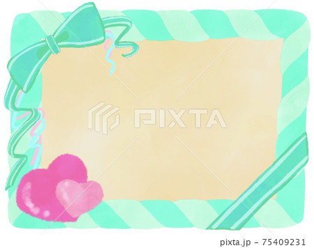 メッセージカード•ミント 75409231