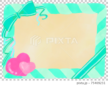 メッセージカード•ミント 75409231