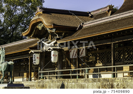 室津　賀茂神社　社殿　兵庫県たつの市御津町 75409890