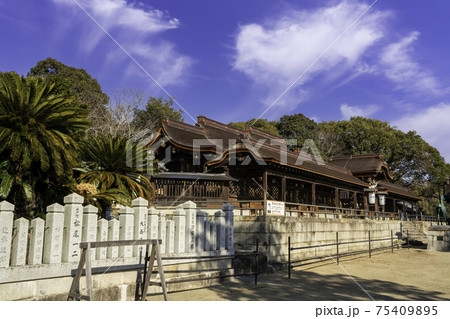 室津 賀茂神社 社殿 兵庫県たつの市御津町 室津 賀茂神社 社殿 兵庫県たつの市御津町 75409895