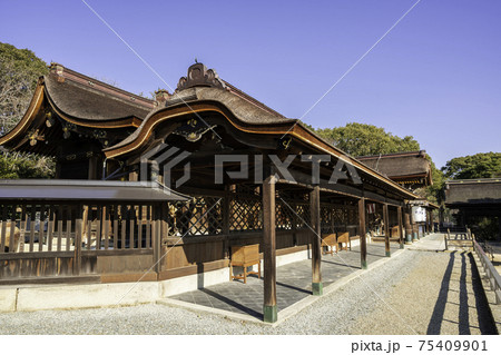 室津　賀茂神社　社殿　兵庫県たつの市御津町 75409901