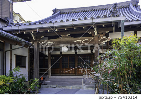 室津　徳乗寺　本堂　兵庫県たつの市御津町 75410314