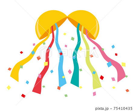 くす玉のベクターイラスト くす玉のベクターイラスト 75410435