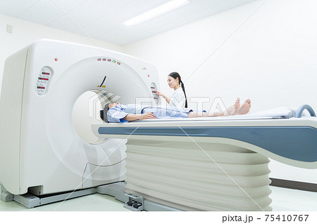 病院 人間ドック MRI CT検査 医療 病院 人間ドック MRI CT検査 医療 75410767