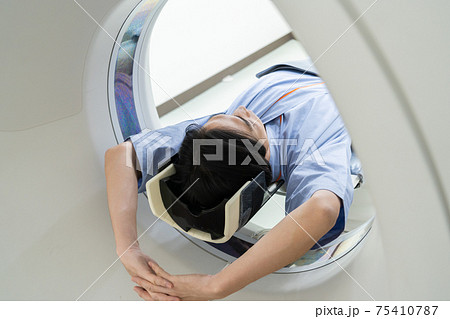 病院 人間ドック MRI CT検査 医療 病院 人間ドック MRI CT検査 医療 75410787