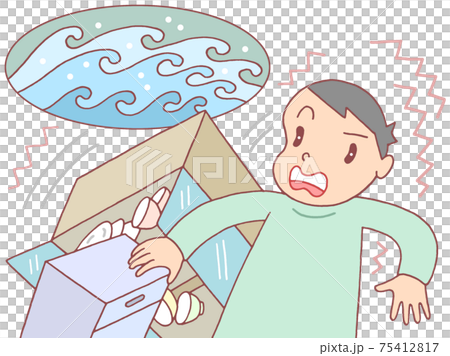 Earthquake / tsunami warning 75412817