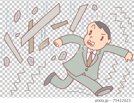 Earthquake / dangerous goods fall 75412823