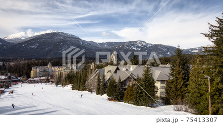 Chalets and Vacation Homes in a Village at a Famous Ski Resort 75413307