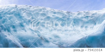 Beautiful View of the Ice Cave in the Alpines 75413314