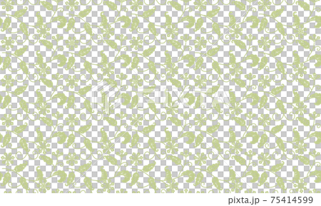 Japanese pattern material, clove pattern, - Stock Illustration