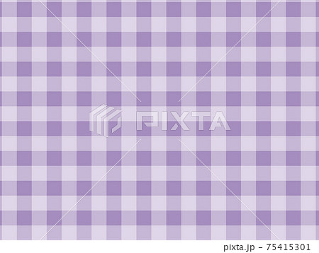 チェック 紫 パープル 背景のイラスト素材